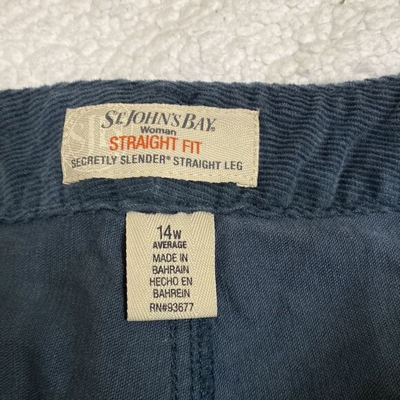 St John’s Bay Corduroy Pants(Size 14W) - Picture 6 of 7